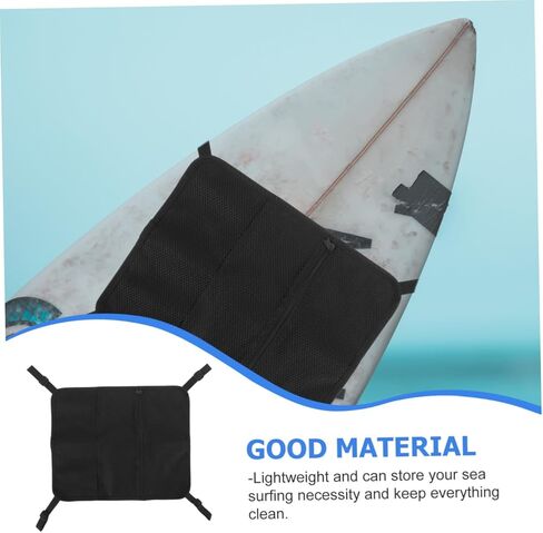 Mikinona Paddleboard Deck Mesh Bag with Storage Pouch Water Sports Sup Carrying Bag for Kayaks and Surfboards in Saudi Arabia