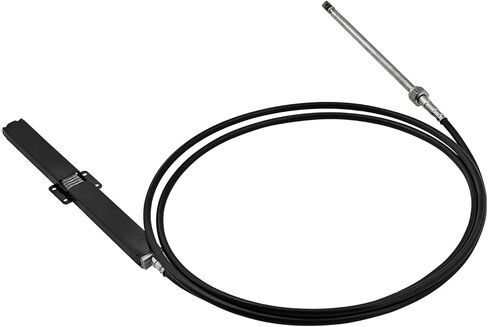 SSC13414 14Ft Mechanical Rack & Pinion Steering Cable Compatible with SB39526P,SB39544P Bezel Kits for Back Mount Steering System & SH5210P,SH5230P Helm Units Fits for SS14114,SS15114 in Kuwait