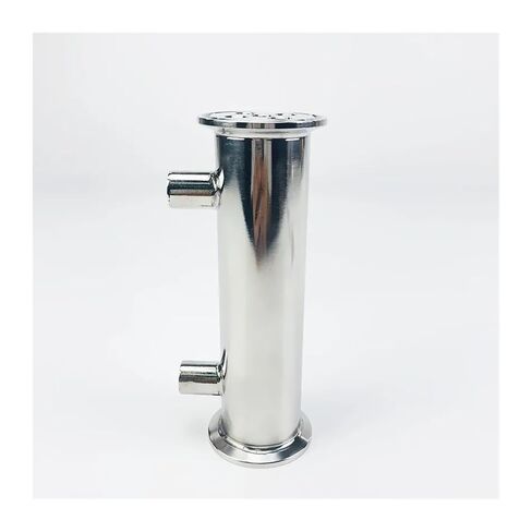 1.5" 38mm（ OD50.5mm）Dephlegmator, Reflux, Distiller Condenser with 1/4" Female Tread,Length 150mm,Sanitary Steel 304 in Saudi Arabia