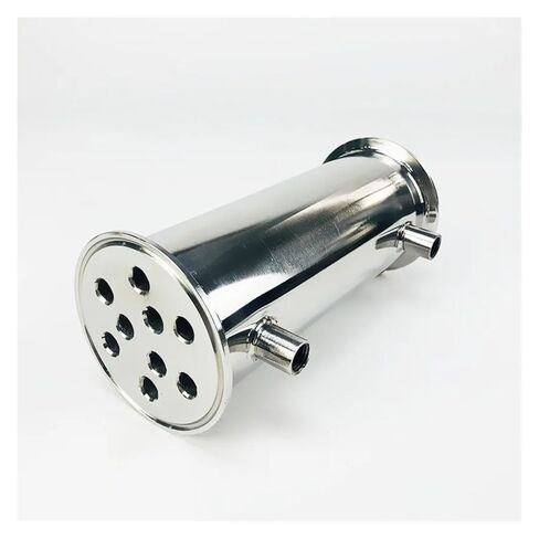 3" 76mm(OD91mm) Dephlegmator, Reflux,Distiller Condenser.Length 200mm,with 1/4" Female Thread,Sanitary Stainless Steel 304 in Saudi Arabia