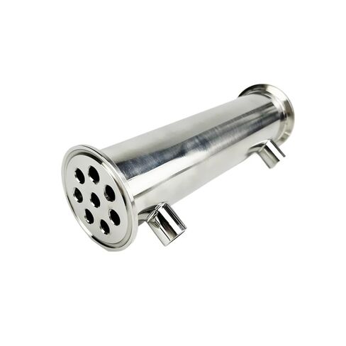 2"(51mm) OD64, Sanitary Dephlegmator/Distillation Condenser with 1/4" Female Thread, 8 Pipes Inside ID 8mm,Lenght 200mm,Reflux in Saudi Arabia