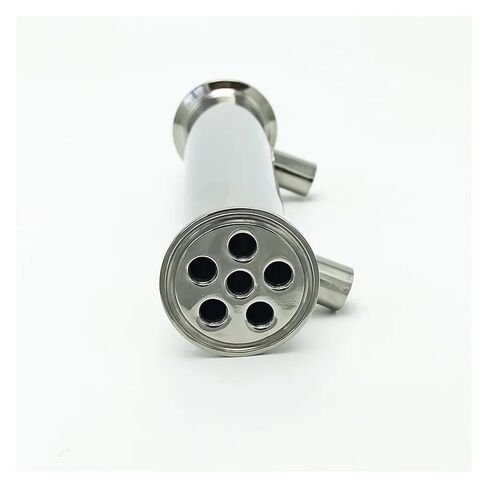 Dephlegmator 1.5" 38mm(OD51mm)304Stainless Steel Reflux Condenser Height 200mm Inside 6 Tubes for Moonshine Distillation Column in Saudi Arabia