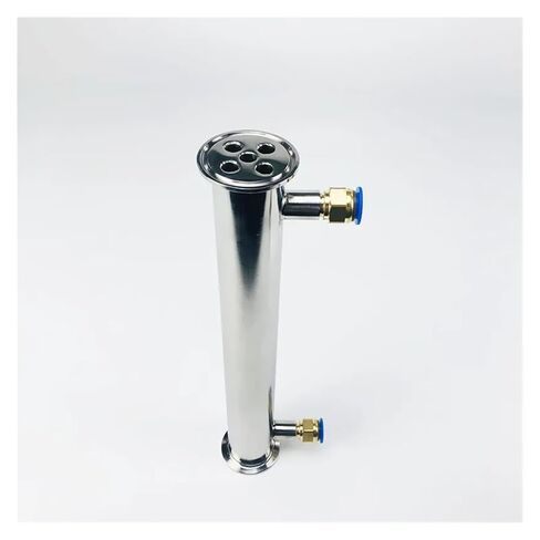 1.5" 38mm(OD50.5mm) Dephlegmator, Reflux, Distiller Condenser with 1/4" Female Thread,Length 300mm,Sanitary Steel 304 in Saudi Arabia