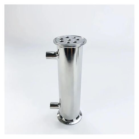 2" 51mm(OD64mm) Dephlegmator, Reflux,Distiller Condenser. Length 200mm,with 1/4" Female Tread,Sanitary Steel 304 in Saudi Arabia