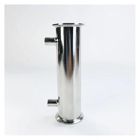 2" 51mm(OD64mm) Dephlegmator, Reflux,Distiller Condenser. Length 200mm,with 1/4" Female Tread,Sanitary Steel 304 in Saudi Arabia