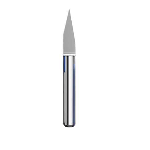 10Pcs 3.175mm Shank V Shape Flat Bottom Carbide PCB Engraving Bits CNC Router Bit 10/15/20/30 Degree Milling Cutter Tools(20 Degree 0.1mm) in Saudi Arabia