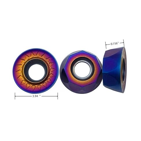 5/8" Turning Tool Holder MGEHR1616-2 Grooving Cut-Off Tool Holder and SRAPR1616H10 Indexable Holder with 10pcs MGMN200 Tin Coated 2mm Grooving Inserts and 10pcs RCMT10T3 R5 Round Replacement Inserts in Kuwait