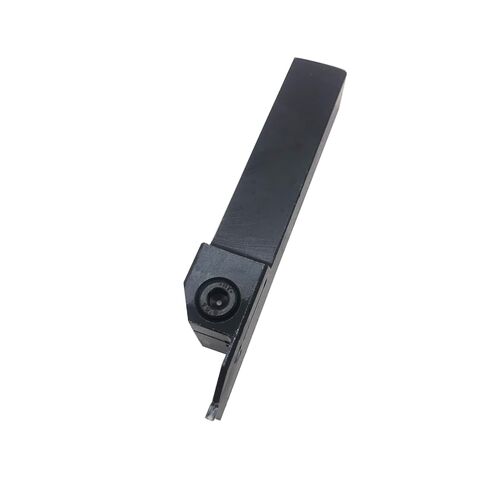 5/8" Turning Tool Holder MGEHR1616-2 Grooving Cut-Off Tool Holder and SRAPR1616H10 Indexable Holder with 10pcs MGMN200 Tin Coated 2mm Grooving Inserts and 10pcs RCMT10T3 R5 Round Replacement Inserts in Kuwait