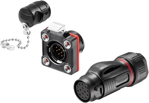 BD20 industrial aviation and socket 2-14 core waterproof and dustproof reverse installation mechanical equipment instrument connector(3 core) in Saudi Arabia