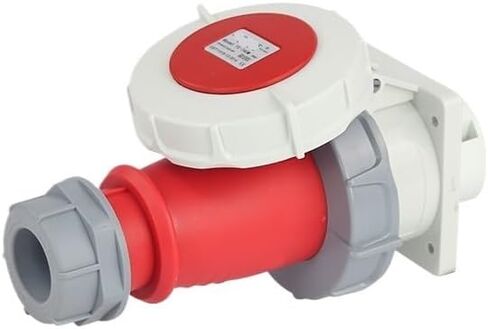 IP67 waterproof aviation connector 4 core 16A three-phase explosion-proof industrial socket 220V(Surface mounted suit) in Kuwait