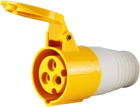 110V-130V Industrial and Socket Connector 4h Three-core 32A Male and Female Butt(Connector nylon) in Kuwait