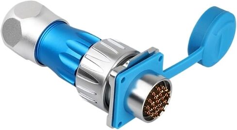 DH24 aviation and socket 19-core 24-core third-generation all-metal multi-core signal connector(24 core reverse installation) in Kuwait