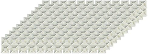 Panduit ABM2S-A-D Cable Mount ، مدعوم من اللاصق ، 4 اتجاهات ، ABS ، أبيض (500 حزمة) in Kuwait
