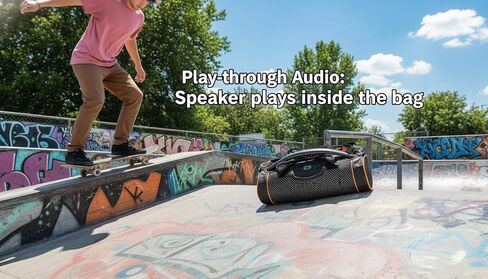 حزام حمل للسفر لـ JBL Boombox 3 2 1/Boombox 3 مكبر صوت محمول مقاوم للماء واي فاي، حزام كتف مع غطاءين جانبيين، حقيبة حمل للسفر لـ JBL Boombox 3 (حقيبة فقط) in Kuwait