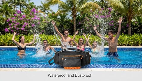 حزام حمل للسفر لـ JBL Boombox 3 2 1/Boombox 3 مكبر صوت محمول مقاوم للماء واي فاي، حزام كتف مع غطاءين جانبيين، حقيبة حمل للسفر لـ JBL Boombox 3 (حقيبة فقط) in Kuwait