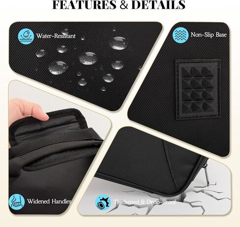 حقيبة حمل مكبر الصوت متوافقة مع QSC K8، حقيبة تخزين محمولة مع إسفنجة سميكة لخزائن مكبر الصوت المدمجة مقاس 8 بوصات، وتخزين الميكروفون، والكابل، ومحول للحفلة، والفرقة، والبروفة، والحقيبة فقط in Kuwait