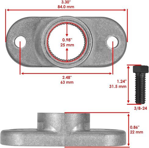 Powersports Replacement Parts for 7480300 748-0300B 7101039 710-1039P 910-1039 Blade Adapter for MTD For Cub Cadet Mod-C33C-30423 in Saudi Arabia
