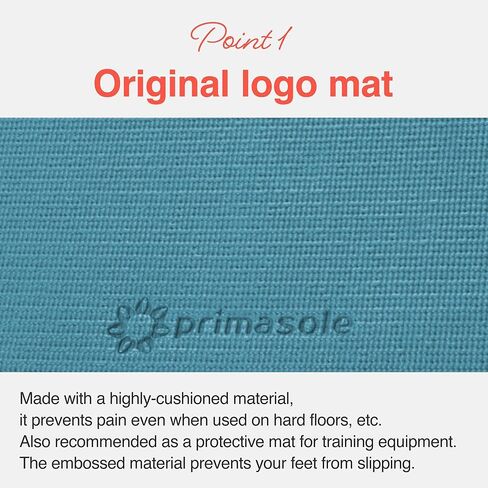 بساط اليوجا الاحترافي من Primasole بسمك 1/4 بوصة - بساط تمرين مقاوم للانزلاق لليوجا وصالة الألعاب الرياضية والتدريبات المنزلية - بساط لياقة بيلاتيس عالي الكثافة مضاد للانزلاق (أخضر الغابة) in Kuwait