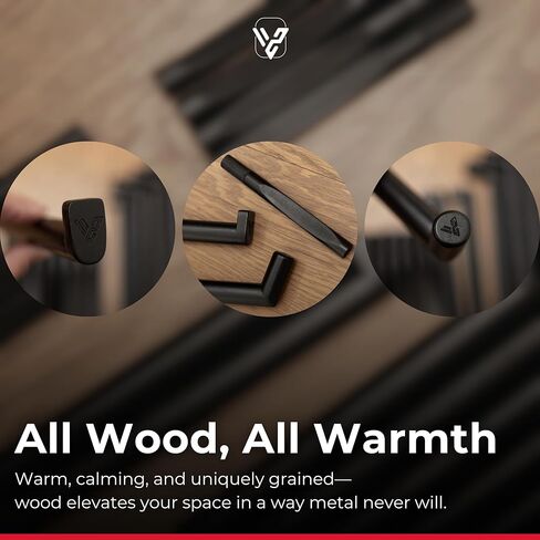 Yoga Mat Holder Wall Mount Home Gym Storage Organizer - Fully Adjustable, All Wood, Crafted Yoga Mat Rack Gym Shelf for Workout Equipment Storage. Unique Yoga Gift for Wall Yoga Storage, Plant a Tree! in Saudi Arabia