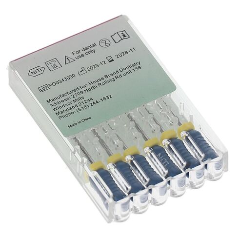 400329 HSB Endodontic K-Files NiTi 25mm #60 6/Pk in Saudi Arabia