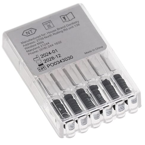 400447 HSB Hedstrom Endodontic Files NiTi 31mm #80 6/Pk in Saudi Arabia