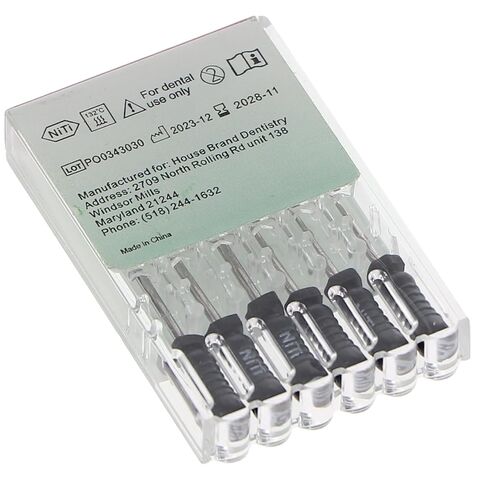 400347 HSB Endodontic K-Files NiTi 31mm #80 6/Pk in Saudi Arabia