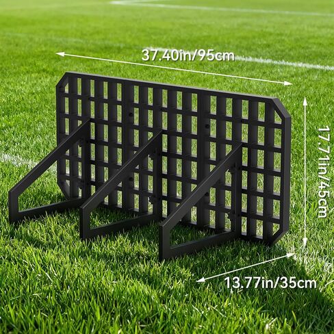 لوح ارتداد كرة القدم، جهاز ارتداد محمول بزاوية قابلة للتعديل، محطة إعادة تشغيل مدرب كرة القدم لتمرير الكرة والتدريب على الارتداد in Kuwait