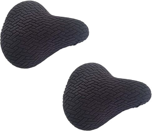 2 حزمة غطاء مقعد الدراجة تنفس النسيج غير مبطن يغطي مقعد دراجة لبيلوتون وسادة مقعد الدراجة دراجة سرج كروزر اختيار السرج ممارسة الدراجات الثابتة الدراجات في الأماكن المغلقة في الهواء الطلق ركوب الدراجات in Kuwait