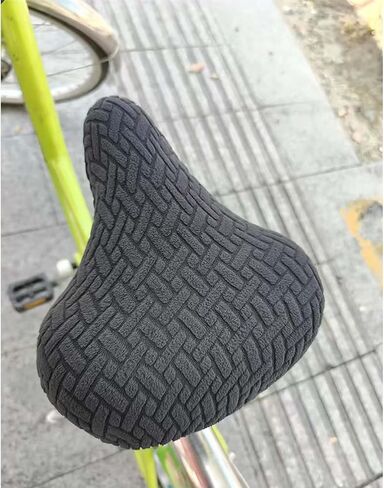 2 حزمة غطاء مقعد الدراجة تنفس النسيج غير مبطن يغطي مقعد دراجة لبيلوتون وسادة مقعد الدراجة دراجة سرج كروزر اختيار السرج ممارسة الدراجات الثابتة الدراجات في الأماكن المغلقة في الهواء الطلق ركوب الدراجات in Kuwait