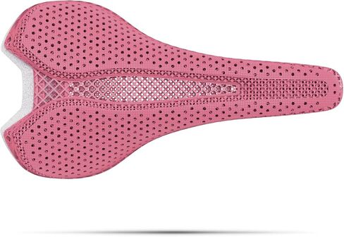 3D Printed Bike Saddle | Comfortable Road Bike Seat Cushion for Men and Women| Lightweight Carbon Fiber Bicycle Seat, Shock Absorbing and Breathable | Ideal for MTB BMX XC Gravel Bikes in Saudi Arabia