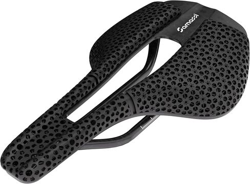3D Printed Bike Saddle | Comfortable Road Bike Seat Cushion for Men and Women| Lightweight Carbon Fiber Bicycle Seat, Shock Absorbing and Breathable | Ideal for MTB BMX XC Gravel Bikes in Saudi Arabia