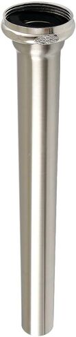 1.5 to 1.25 in. 12 in. Length Possibility Step-Down Tailpiece Brushed Nickel in Saudi Arabia