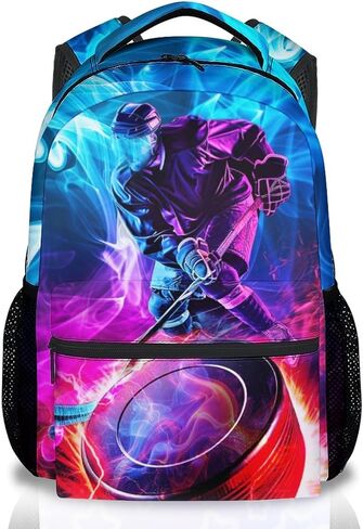 Backpack for Boys Baseball Backpacks with Padded Shoulder Straps - Kids Sports BookBag with Padded Shoulder Straps, Durable School Supplies for Teens Boys (17 Inch) in Saudi Arabia