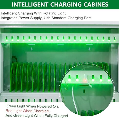 Rechargeable Mobile Phone Charging Cabinet, Aluminum Alloy Mobile Phone Cabinet, Portable Mobile Phone Storage Box, Mobile Phone Safe for Company Conference Room,12Slots in Saudi Arabia