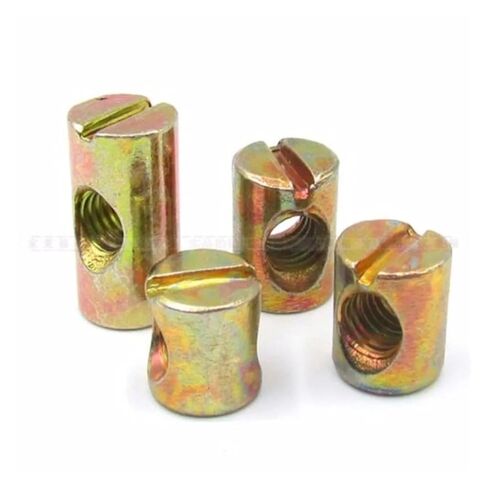 Stainless Steel Barrel Cylindrical Pin，Cross Hole Cross Dowel Barrel Nuts M4 M5 M6 M8 Pack of 5-20(M8x19Lx11.5D 5pc) in Saudi Arabia