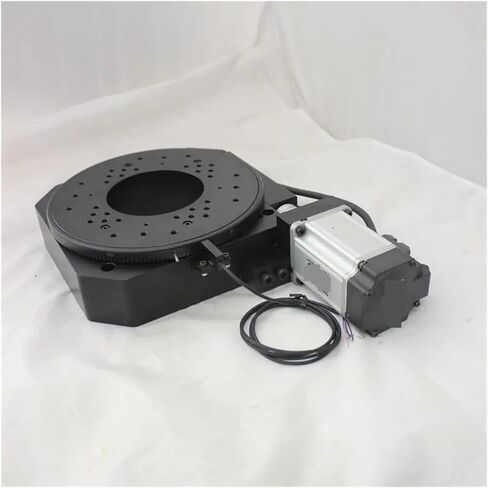 Motorized Rotary Positioning Stage NT03RA200M Laboratory Hollow Precision Electric Rotary Table Industrial Step Rotary Table Displacement Table Work in Saudi Arabia