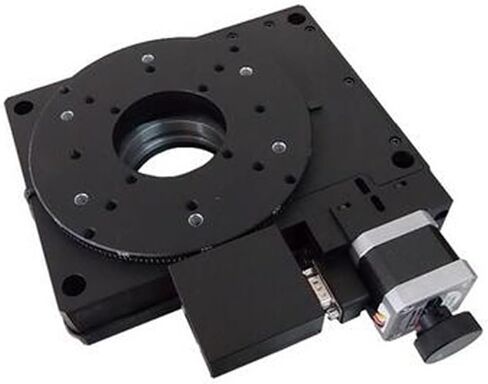 Motorized Rotary Positioning Stage PX110-200 high-Precision Electric Rotating Platform, Rotary disc Divider Table top Diameter 200mm Transmission Ratio 180:1(Ratio 90 of 1) in Saudi Arabia