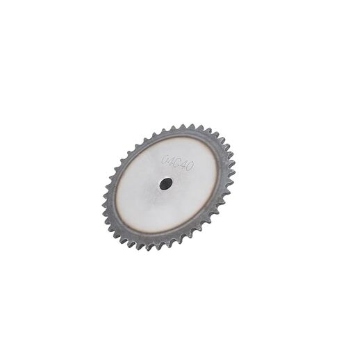 Steel Heavy Duty Motor Pinion Gear 04C Chain Sprocket 25/26/27/28/30/32/33/34/35/36/37/38/40/45/46/47 Teeth Pitch 6.35mm Steel Industrial Transmission(27 Teeth) in Saudi Arabia
