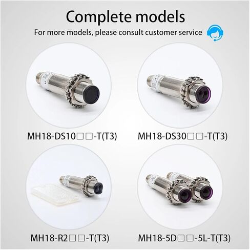M18 MH18 photoelectric Sensor with Connector Diffuse Reflector Through-Beam Proximity Switch(Reflectory 2 Meter-01,NPN NC) in Saudi Arabia
