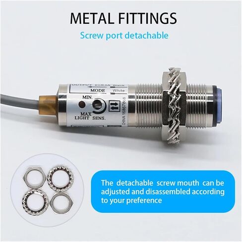 CDD-40N Diffuse Reflection photoelectric Switch Sensor 10-40cm Adjustable Infrared Detection NPN 24V DC Four-Wire 12V(CDD-11N) in Saudi Arabia