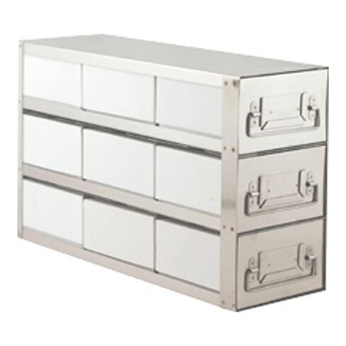 UFD-333-81 رف تجميد رأسي مع أدراج وصندوق ومقسم (81 خلية)، 3 × 3 صناديق in Kuwait