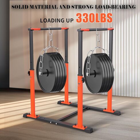 محطة Dip Bar للتمارين الرياضية واللياقة البدنية، شريط Dip Bar 3 مستويات قابل للتعديل لارتفاع الغمس بوزن 400 رطل، محطة غمس للتمارين الرياضية لكامل الجسم in Kuwait