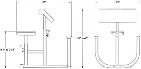 مقعد DF308 Preacher Curl من شركة Deltech Fitness in Kuwait