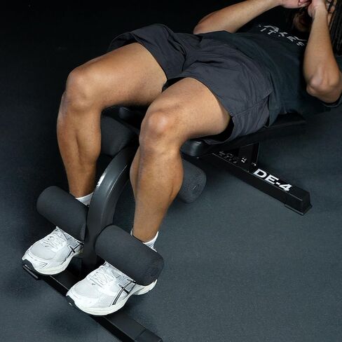 Valor Fitness Decline Sit-Up Bench for Ab Workouts – Heavy Duty Abdominal Slant Board for Crunches, Core Training, Russian Twists, Ab Raises – 650 lb Max Weight – Adjustable Fit – Home Gym Bench in Kuwait