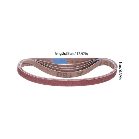 TEHAUX 30pcs Brown Corundum Abrasive Belt Roll High Grit Sandpaper Sanding for Belt Sander in Saudi Arabia