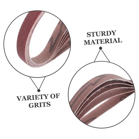 Uonlytech 30pcs Wet Dry Abrasive Paper Belts for Belt Sanders Sander Sandpaper for Metal Automotive Wood in Saudi Arabia