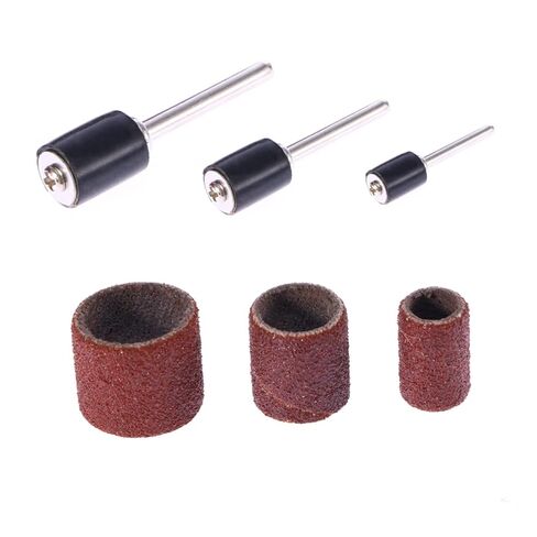 102pcs Sanding Drum Bands Set for Nail Drill Kit 80 Grit Sleeves for Rotary Tools Compatible for Nail Art and Woodworking in Saudi Arabia