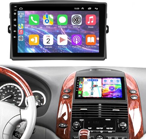 Android 13 Car Radio for Toyota Highlander2008 2009 2010 2011 2012 2013,4+64GB,10.2Inch IPS Touch Screen Highlander stereo with Wireless CarPlay & Android Auto, Bluetooth/WiFi/GPS/FM/SWC+Backup Camera in Kuwait