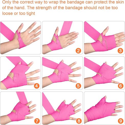 Junkin 6 Pcs Boxing Set 1 Pair of 16oz Gloves and 4 Pcs 118 in Hand Wraps for Adult Boxing Training Shockproof Gloves Training Beginner Practice Muay Thai Kickboxing Gift in Saudi Arabia