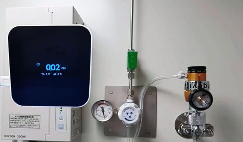 جهاز مراقبة غاز الأوزون منخفض المستوى لسطح المكتب، مقياس أوزون O3 0-10 جزء في المليون، كاشف غاز الأوزون، دقة 0.01 جزء في المليون، إنذار مرئي ومسموع in Kuwait